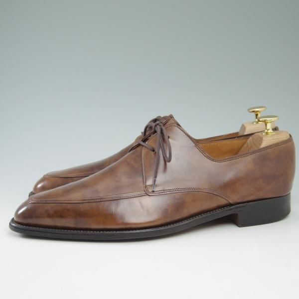 美品☆ジョンロブ 8EE【☆ミュージアムカーフ/パリジャンブラウン