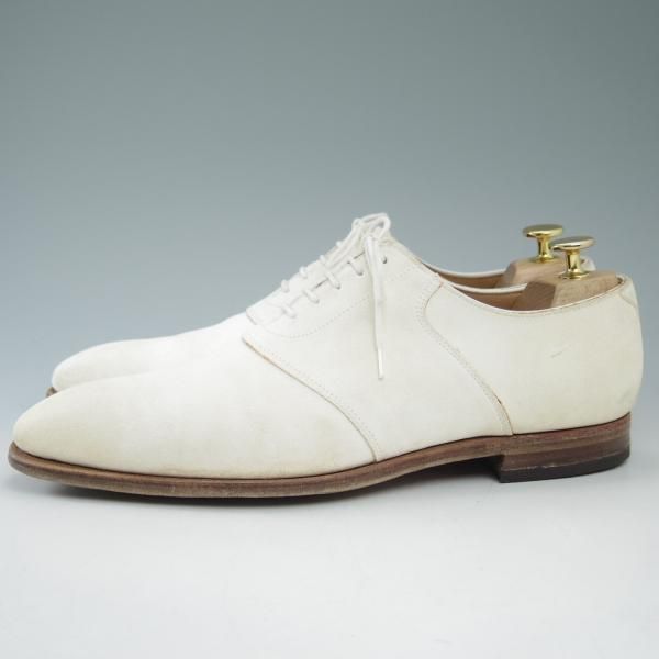 ★クロケット&ジョーンズ 7.5E【★トレーディングポスト別注/BARFORD】Trading Post/サドルシューズ/スエード/Crockett&Jones★c439