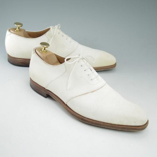 ★クロケット&ジョーンズ 7.5E【★トレーディングポスト別注/BARFORD】Trading Post/サドルシューズ/スエード/Crockett&Jones★c439
