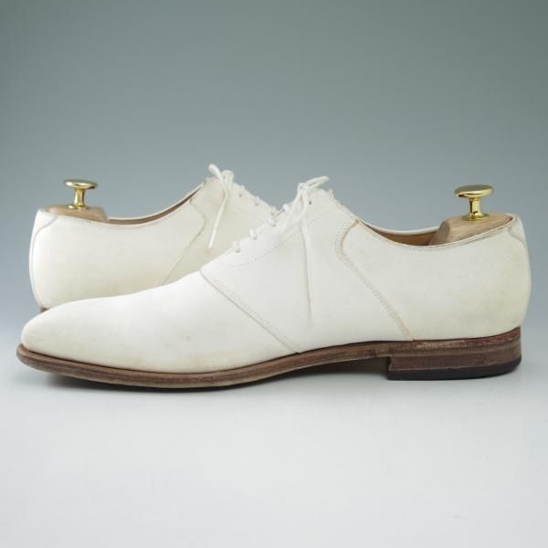 ★クロケット&ジョーンズ 7.5E【★トレーディングポスト別注/BARFORD】Trading Post/サドルシューズ/スエード/Crockett&Jones★c439
