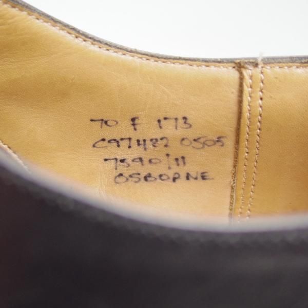 美品★チャーチ 70F/UK7【希少★Heritage COLLECTION/コンサル同仕様】173ラスト/4都市ロゴ/OSBORNE/ストレートチップ/Church's★c441