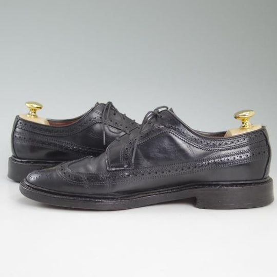 極上★(米)アレンエドモンズ 8D【定価￥75,900-★ロングウイング/MacNeil】カーフ/黒/メンズ/ALLEN EDMONDS★c455