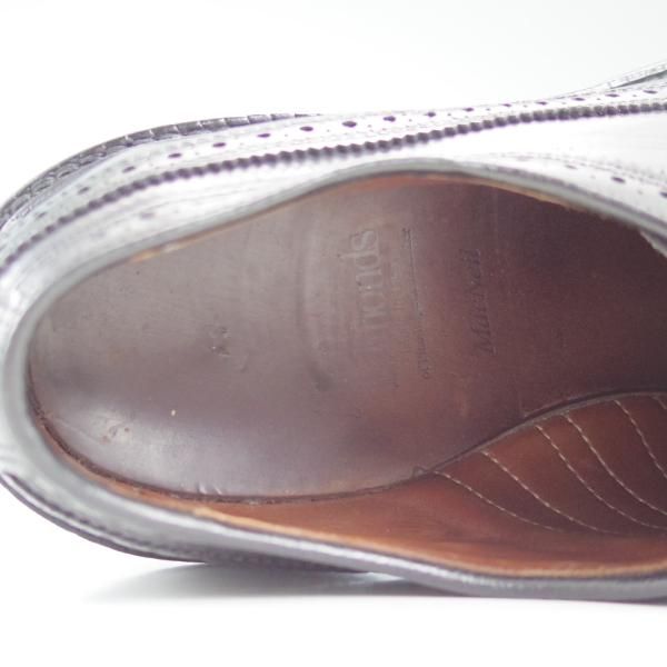 極上★(米)アレンエドモンズ 8D【定価￥75,900-★ロングウイング/MacNeil】カーフ/黒/メンズ/ALLEN EDMONDS★c455