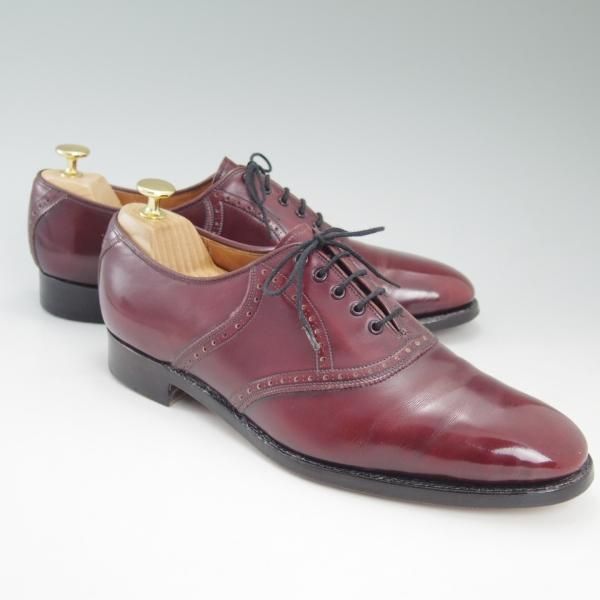 極上★チャーチ 90D/UK9【★(英)アランマカフィー別注/旧チャーチ/2〜3都市ロゴ時代】119ラスト/ブックバインダーカーフ/Church's★c456