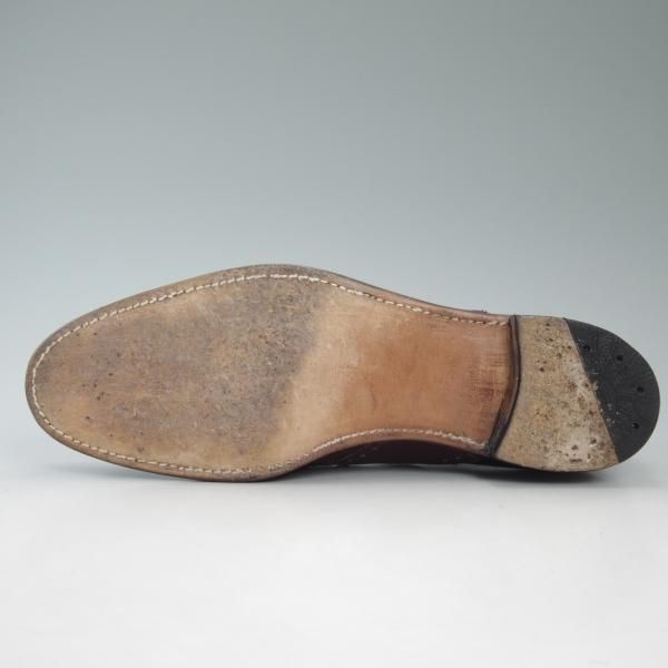 極上★チャーチ 90D/UK9【★(英)アランマカフィー別注/旧チャーチ/2〜3都市ロゴ時代】119ラスト/ブックバインダーカーフ/Church's★c456