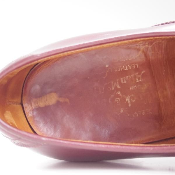 極上★チャーチ 90D/UK9【★(英)アランマカフィー別注/旧チャーチ/2〜3都市ロゴ時代】119ラスト/ブックバインダーカーフ/Church's★c456