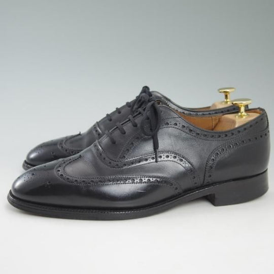 極上★チャーチ 75F/UK7.5【★旧チャーチ/73ラスト/CHETWYND/チェットウィンド】3都市ロゴ/フルブローグ/Church's★c457