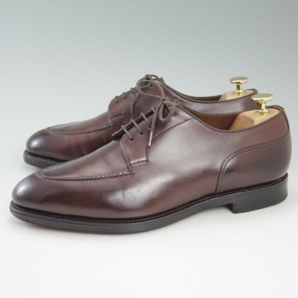 美品★エドワードグリーン 7.5E【定価￥201,960-★ドーバー/DOVER/202ラスト】DARK OAK/スキンステッチ/Uチップ/EDWARD GREEN★c459