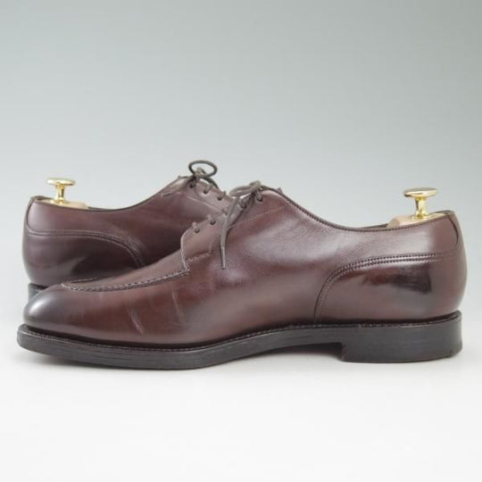 美品★エドワードグリーン 7.5E【定価￥201,960-★ドーバー/DOVER/202ラスト】DARK OAK/スキンステッチ/Uチップ/EDWARD GREEN★c459