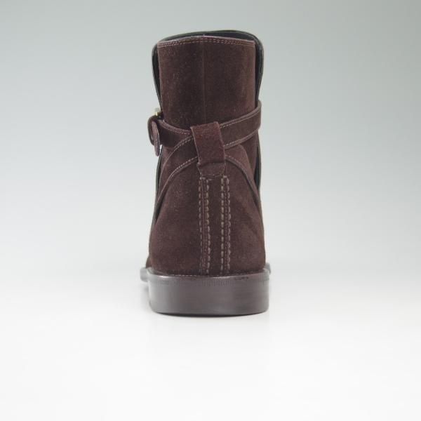 美品★(伊)タニノクリスチー SIZE 5.5【定価20万円以上★最後期のジョッパーブーツ】濃茶/スエード/TANINO CRISCI★c423