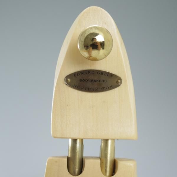 極上★エドワードグリーン UK8【★純正シューツリー/202ラスト】木製シューキーパー/EDWARD GREEN★c431