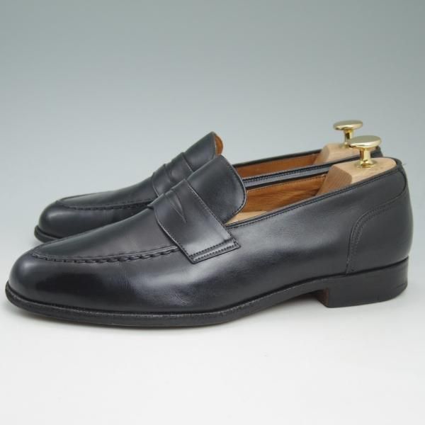 極上★チャーチ 6.5F【★旧チャーチ/3都市ロゴ/SALISBURY】93ラスト/コインローファー/Church's★c463