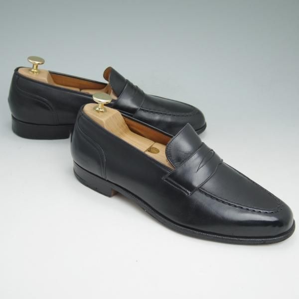 極上★チャーチ 6.5F【★旧チャーチ/3都市ロゴ/SALISBURY】93ラスト/コインローファー/Church's★c463