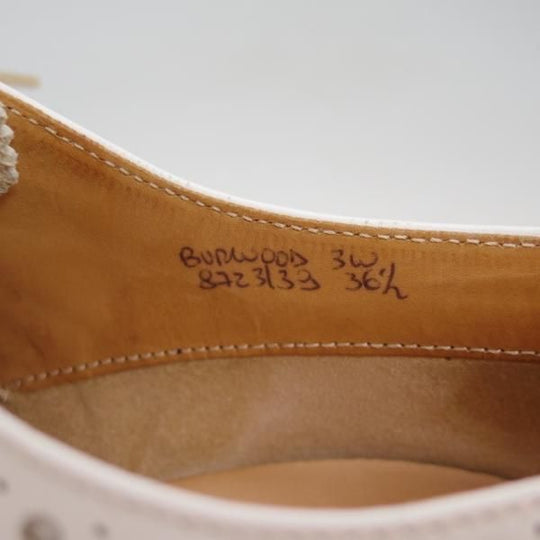 美品★チャーチ(レディース) SIZE 36.5【★BURWOOD 3W/バーウッド】コンビ/フルブローグ/ウイングチップ/Church's★c465