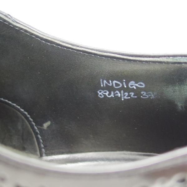 ★チャーチ(レディース) SIZE 37.5【★INDIGO/インディゴ】ポリッシュドバインダーカーフ/フルブローグ/Church's★c466
