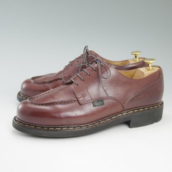 極上★パラブーツ SIZE 7【★CHAMBORD/シャンボード】マロン/リスレザー/TEXソール/Uチップ/Paraboot★c467