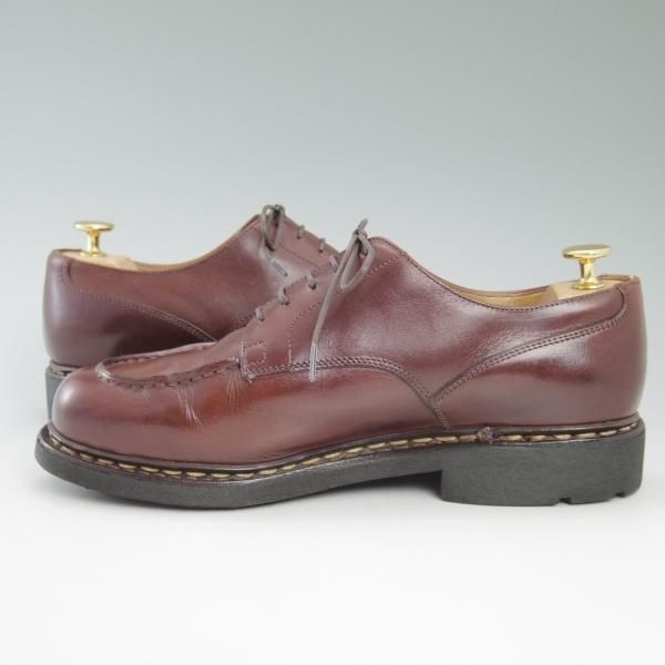 極上★パラブーツ SIZE 7【★CHAMBORD/シャンボード】マロン/リスレザー/TEXソール/Uチップ/Paraboot★c467