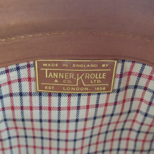★(英)TANNER KROLLE/タナークロール【高額★ブライドルレザー仕様】ボストンバッグ/メンズ ビジネス レザー バッグ★N5122