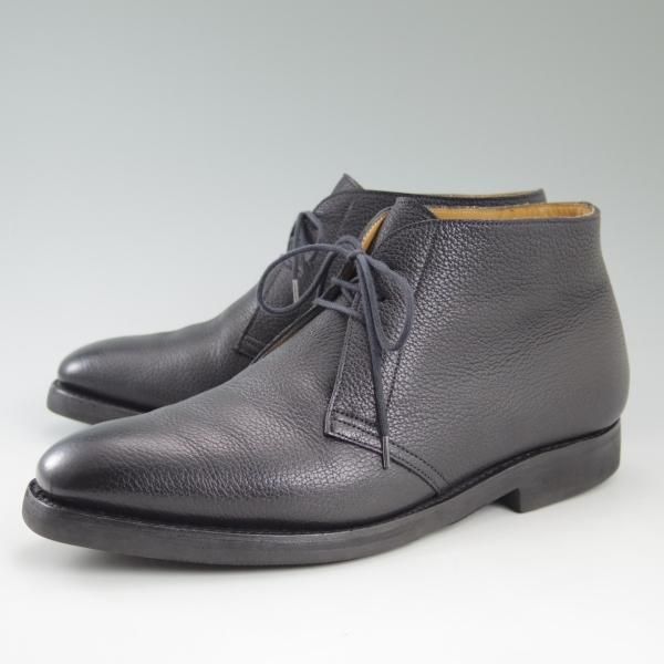 極美品☆ジョンロブ 7E【☆ジオーノ/GIONO】チャッカブーツ/8896ラスト