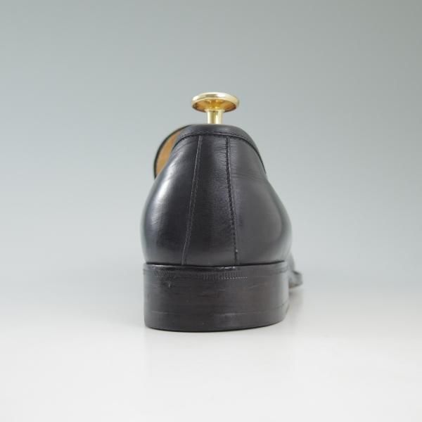 美品★(伊)タニノクリスチー SIZE 5.5【★コインローファー/メッシュ×カーフ】108977/黒/TANINO CRISCI★c474