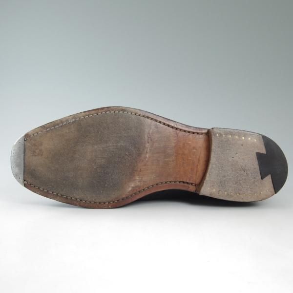 美品★チャーチ 75F/UK7.5【★復刻版73ラスト仕様のバーウッド】ポリッシュドバインダーカーフ/BRISBANE/ブリスベン/Church's★c477