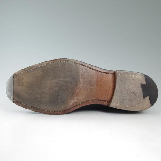 美品★チャーチ 75F/UK7.5【★復刻版73ラスト仕様のバーウッド】ポリッシュドバインダーカーフ/BRISBANE/ブリスベン/Church's★c477