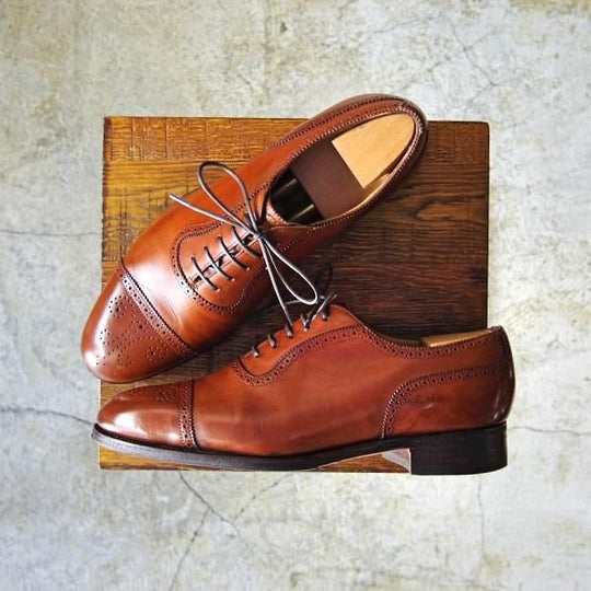 ★エドワードグリーン 6.5E【★(英)ニュー&リングウッド別注/旧工場製】32ラスト/カーフ/New&Lingwood/EDWARD GREEN★c482