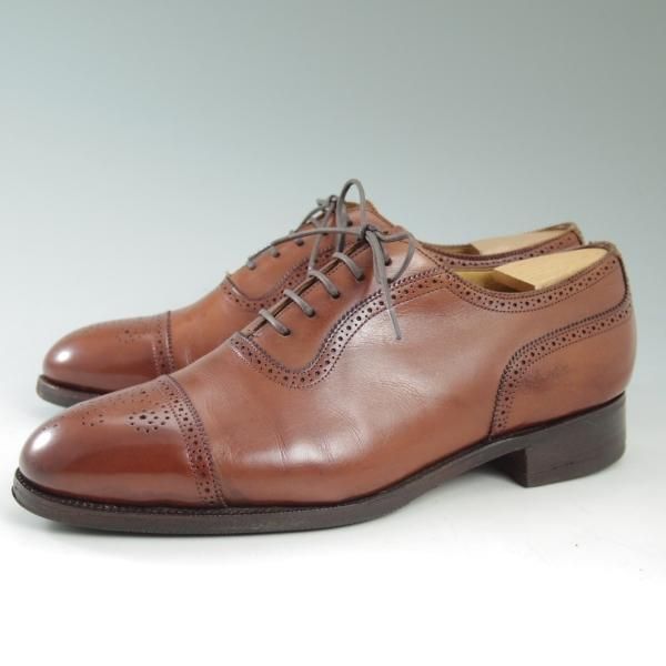 ★エドワードグリーン 6.5E【★(英)ニュー&リングウッド別注/旧工場製】32ラスト/カーフ/New&Lingwood/EDWARD GREEN★c482