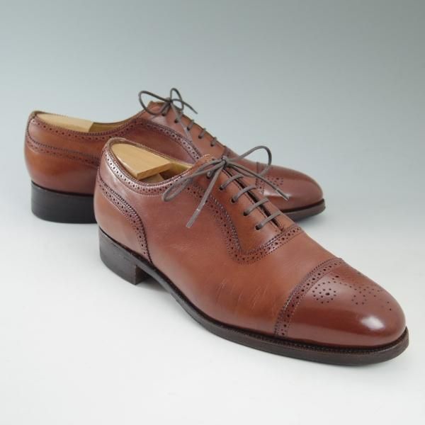 ★エドワードグリーン 6.5E【★(英)ニュー&リングウッド別注/旧工場製】32ラスト/カーフ/New&Lingwood/EDWARD GREEN★c482