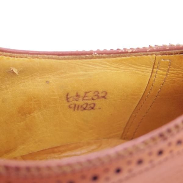 ★エドワードグリーン 6.5E【★(英)ニュー&リングウッド別注/旧工場製】32ラスト/カーフ/New&Lingwood/EDWARD GREEN★c482