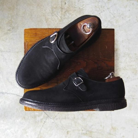 極上★オールデン 8D【★ユナイテッドアローズ/Raw-tex別注】モンクストラップ/1899/アバディーンラスト/UNITED ARROWS/Alden★c484