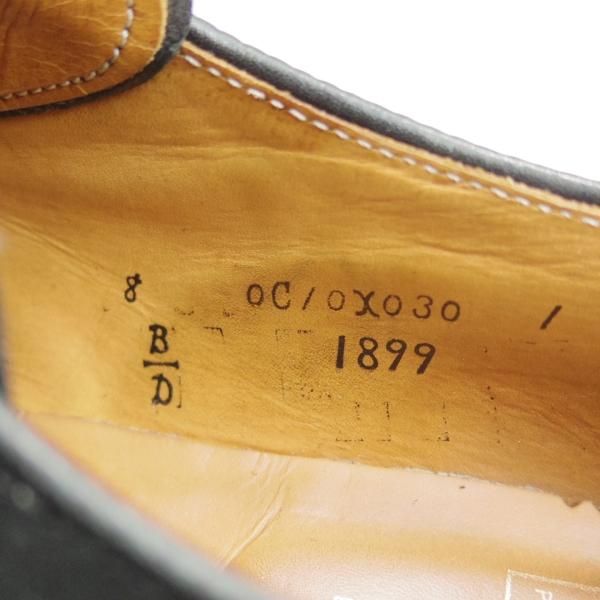 極上★オールデン 8D【★ユナイテッドアローズ/Raw-tex別注】モンクストラップ/1899/アバディーンラスト/UNITED ARROWS/Alden★c484