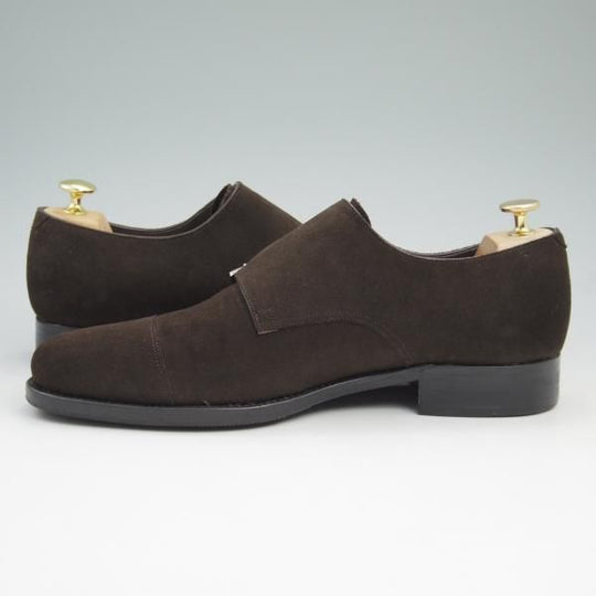 美品★ユナイテッドアローズ SIZE 8.5【★グッドイヤーウェルテッド製法】ダブルモンク/スエード/メンズ/靴/シューズ/UNITED ARROWS★c485