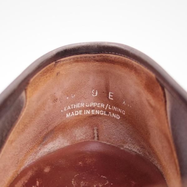 極上★クロケット&ジョーンズ 9E【★BREMNER/コインローファー】314ラスト/スエード/Crockett&Jones★c487
