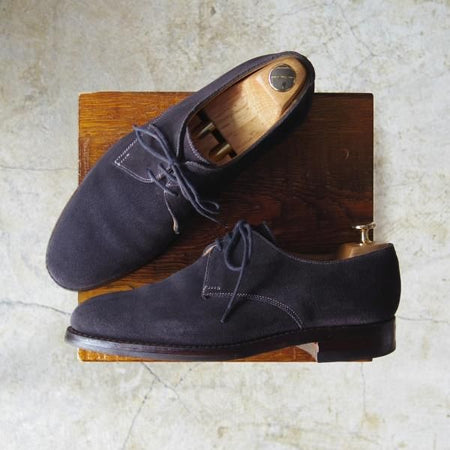 極上★クロケット&ジョーンズ 7.5E【★ポールスミスコレクション別注/Paul Smith】317ラスト/Vフロント/プレーントゥ/Crockett&Jones★c488