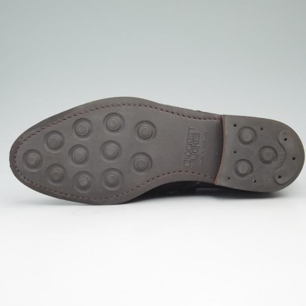 極上★クロケット&ジョーンズ 7.5E【★ポールスミスコレクション別注/Paul Smith】317ラスト/Vフロント/プレーントゥ/Crockett&Jones★c488