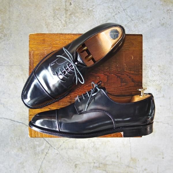 ★チャーチ 65G/UK6.5【旧★チャーチ/ブックバインダーカーフ/3〜4都市ロゴ過渡期】84ラスト/BURFORD/ストレートチップ/Church's★c489