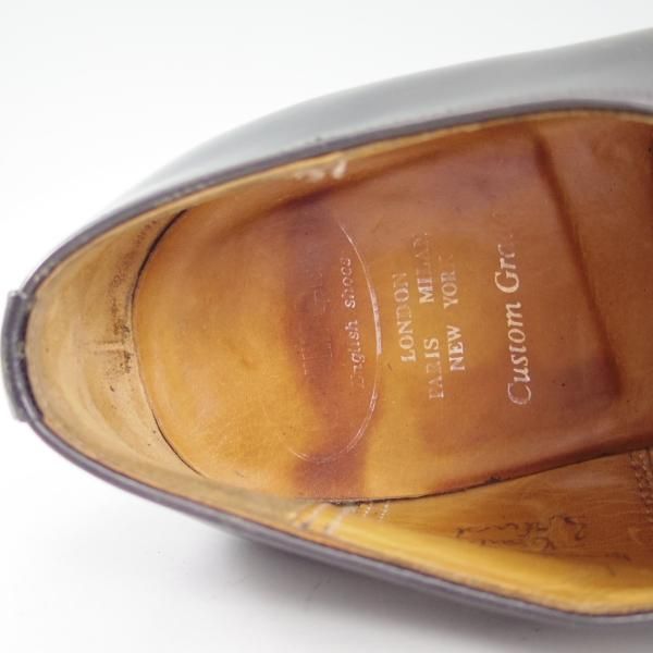 ★チャーチ 65G/UK6.5【旧★チャーチ/ブックバインダーカーフ/3〜4都市ロゴ過渡期】84ラスト/BURFORD/ストレートチップ/Church's★c489