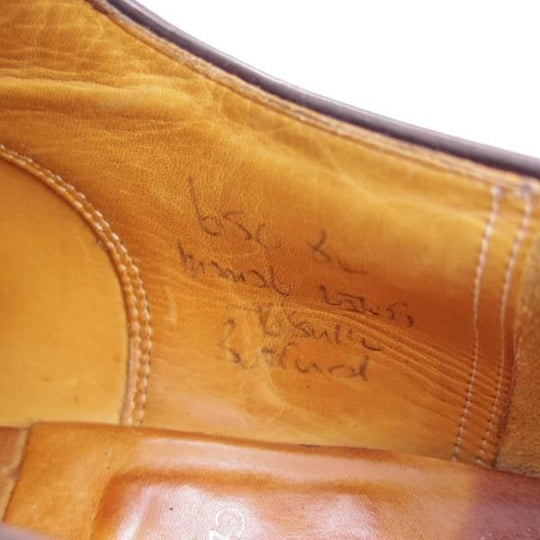 ★チャーチ 65G/UK6.5【旧★チャーチ/ブックバインダーカーフ/3〜4都市ロゴ過渡期】84ラスト/BURFORD/ストレートチップ/Church's★c489