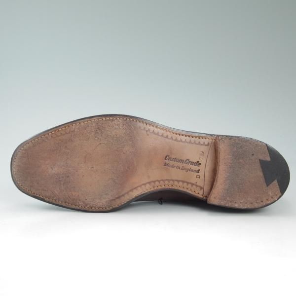 美品★チャーチ 75D/UK7.5【★旧チャーチ/73ラスト/ブックバインダーカーフ】3都市ロゴ/CONSUL・コンサル同仕様/BALMORAL/Church's★c490