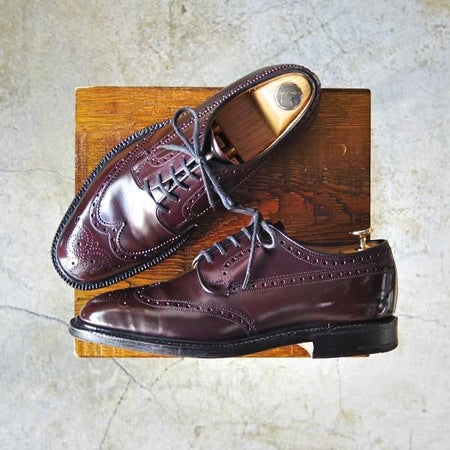 ★チャーチ 60F/UK6【グラフトン/GRAFTON/73ラスト】旧★チャーチ/3都市ロゴ/ブックバインダーカーフ/フルブローグ/Church's★c491