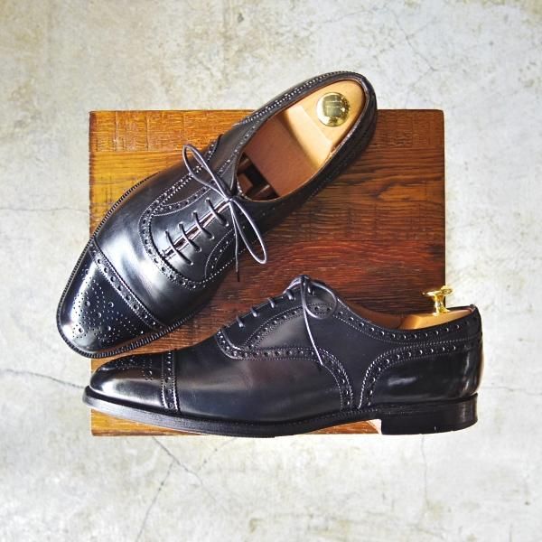 ★チャーチ 70G/UK7【希少★旧チャーチ/DIPLOMAT/ディプロマット/73ラスト】3都市ロゴ/カーフ/セミブローグ/Church's★c498