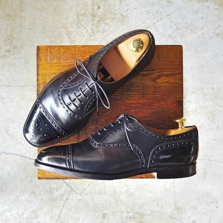 ★チャーチ 70G/UK7【希少★旧チャーチ/DIPLOMAT/ディプロマット/73ラスト】3都市ロゴ/カーフ/セミブローグ/Church's★c498