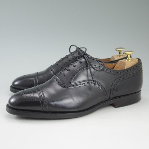 ★チャーチ 70G/UK7【希少★旧チャーチ/DIPLOMAT/ディプロマット/73ラスト】3都市ロゴ/カーフ/セミブローグ/Church's★c498