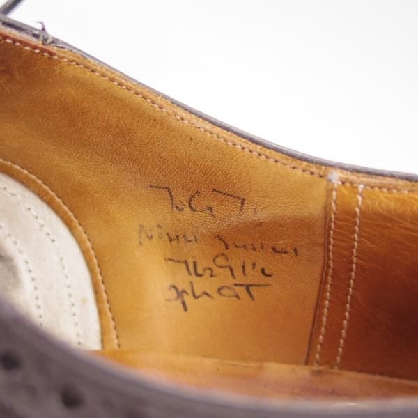 ★チャーチ 70G/UK7【希少★旧チャーチ/DIPLOMAT/ディプロマット/73ラスト】3都市ロゴ/カーフ/セミブローグ/Church's★c498