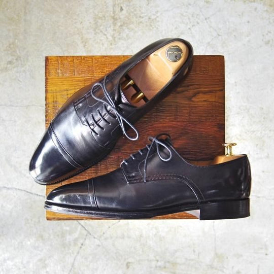 極上★ジョンロブ製 SIZE 41.5/UK7.5程度【超希少★エルメス別注/HERMES】JUD/H103/ストレートチップ/JOHN LOBB★c499