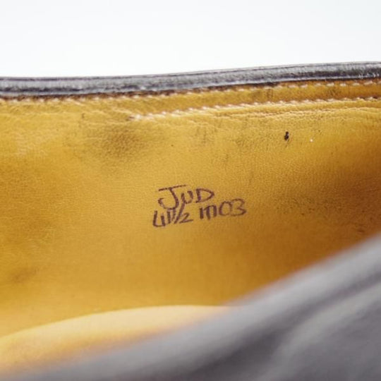 極上★ジョンロブ製 SIZE 41.5/UK7.5程度【超希少★エルメス別注/HERMES】JUD/H103/ストレートチップ/JOHN LOBB★c499