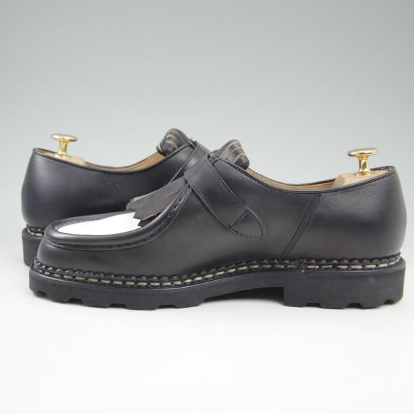 未使用★パラブーツ SIZE 40【★NYONS/キルティタン】ニヨン/リスレザー/ミカエル型モンクストラップ/BRIDEキルト付/Paraboot★c501