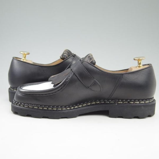 未使用★パラブーツ SIZE 40【★NYONS/キルティタン】ニヨン/リスレザー/ミカエル型モンクストラップ/BRIDEキルト付/Paraboot★c501