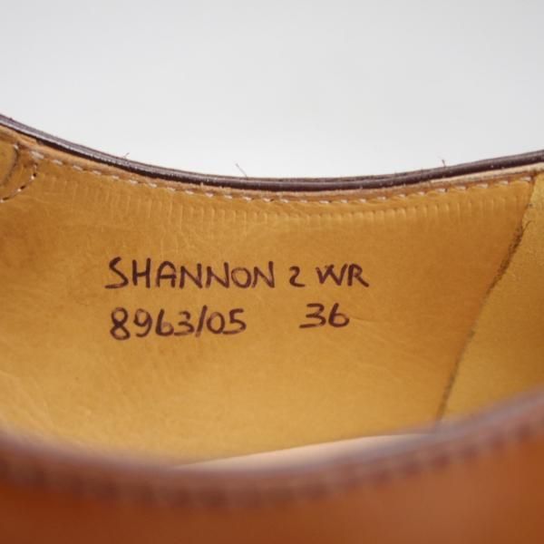 未使用★チャーチ(レディース)  SIZE 36【★シャノン/SHANNON 2WR】ポリッシュドバインダーカーフ/8963-05/プレーントゥ/Church's★c503